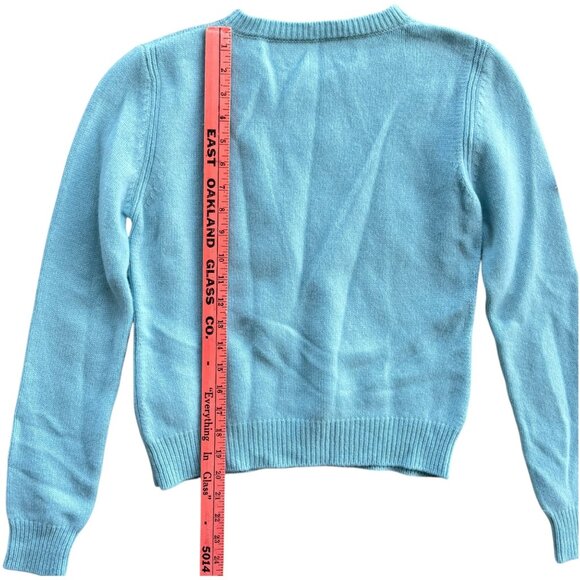 Alberta Ferretti Monday Cashmere Sweater 2 XS Rainbow Week Day ASO Amal Clooney - Picture 14 of 16